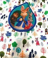 Peter Rabbit & Friends Lily Bobtail Cotton Garden Apron Age 3-6